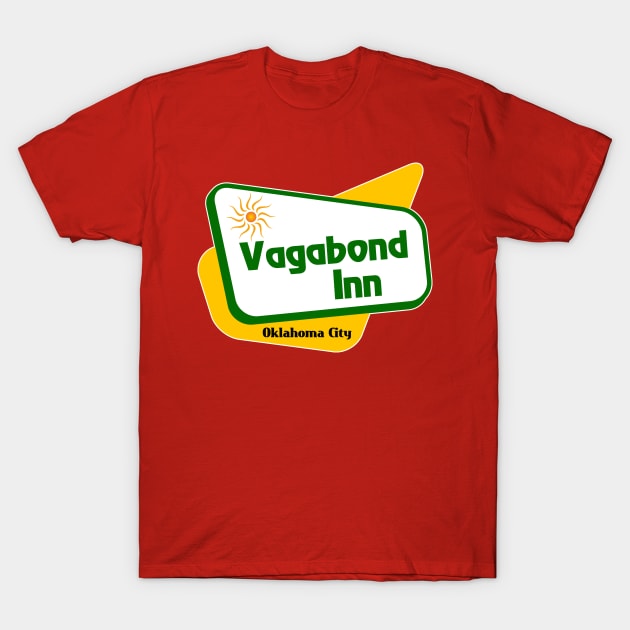 Vagabond Inn, distressed T-Shirt by hauntedjack